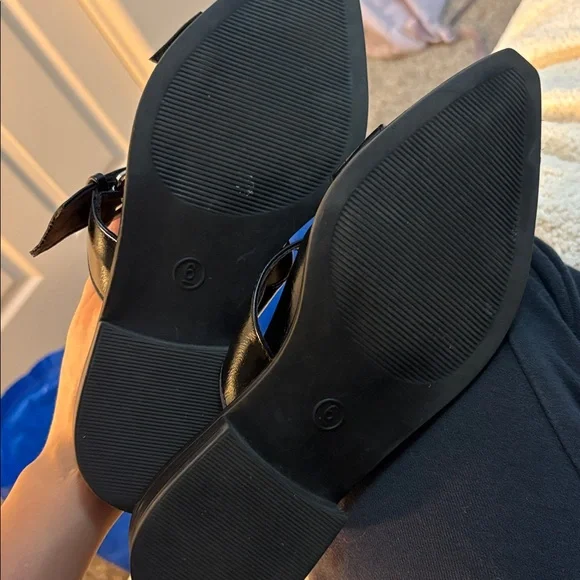 Wild Fable Black Strappy Buckle Shoes - Picture 3 of 4